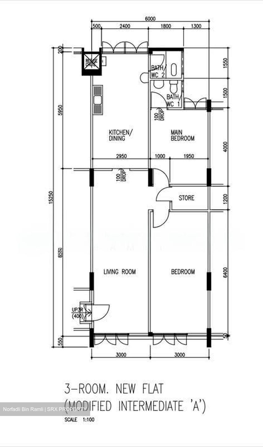 Blk 703 Yishun Avenue 5 (Yishun), HDB 3 Rooms #574985211